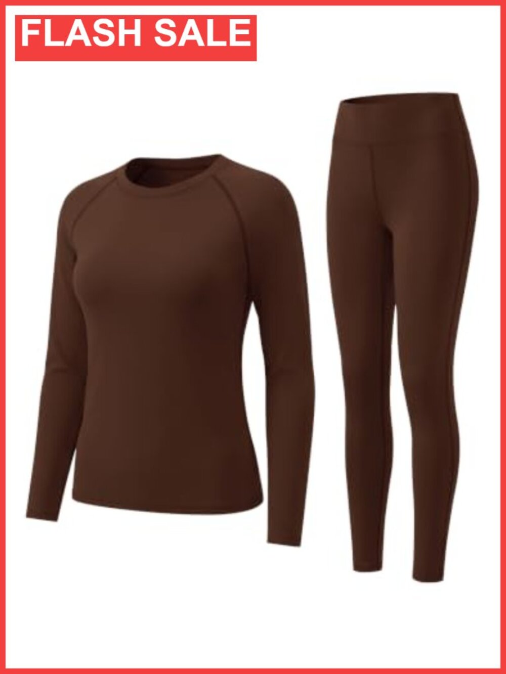 LOMON Women's Thermal Underwear Set Fleece Lined Base Layer Long Johns